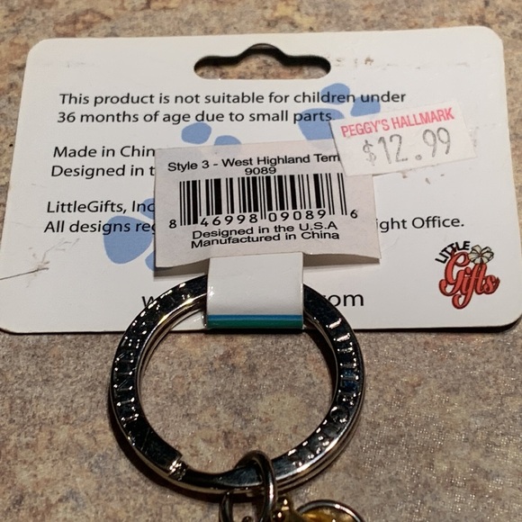 ๐พ LITTLE GIFTS, INC. - West Highland Terrier Key Chain ๐พ๐ - Picture 5 of 6